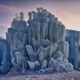 Illustration for article titled Glowing castles made from icicles look like something out of a wintery fairy tale